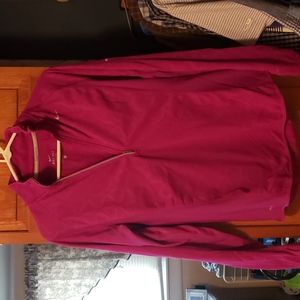 Nike Running dri-fit 1/4 zip, size L